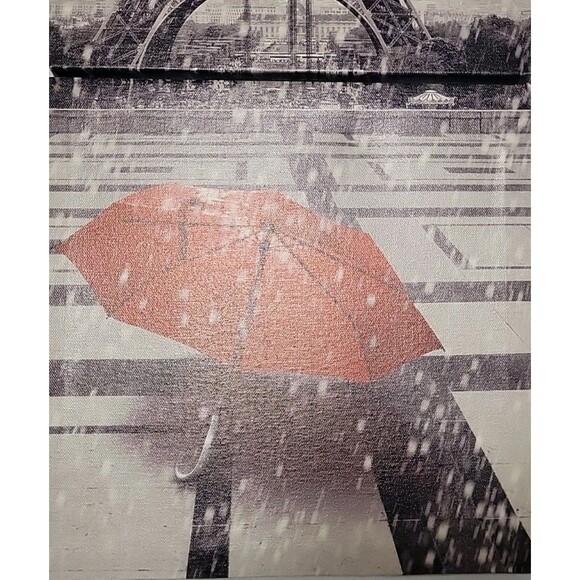 Set Of 3 Paris Eiffel Tower Canvas Landscape Wall Art Ready To Hang(12X12inch*3) - Picture 5 of 7